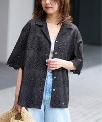 JOURNAL STANDARD relume/《追加》コットンカットワーク刺繍開襟シャツ/508187702