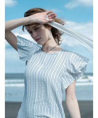 Lugnoncure/ストライプサッカーワンピース《2025summer catalog item》/508188004