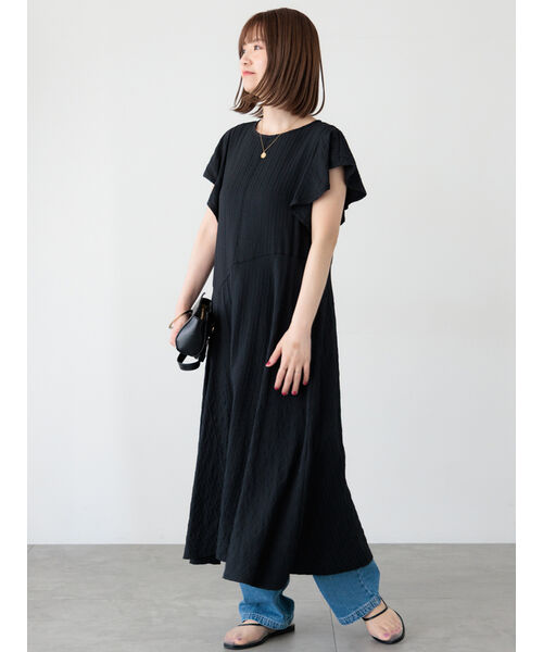 ストライプサッカーワンピース《2025summer catalog item