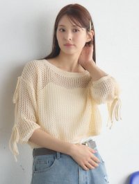 RETRO GIRL/レトロガール RETRO GIRL 肩スリットメッシュNT/508188032