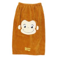 cinemacollection/シネマコレクション cinemacollection おさるのジョージ ラップタオル 80丈マイクロマキタオル 80cm丈巻き巻きマイクロタオル ジョージフェイ/508188154