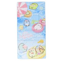 cinemacollection/シネマコレクション cinemacollection すみっコぐらし バスタオル クイックドライバスタオル すみっコサマーバケーション サンエックス 丸眞 お風/508188163