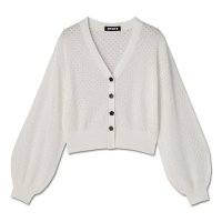 MARY QUANT/マリークワント MARY QUANT 透かし編みコンパクト カーディガン/508188316