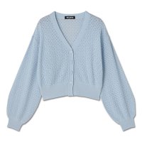MARY QUANT/マリークワント MARY QUANT 透かし編みコンパクト カーディガン/508188316