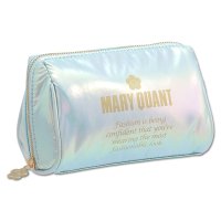 MARY QUANT/マリークワント MARY QUANT ゴールドロゴプリント オーバルポーチ/508188317