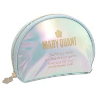 MARY QUANT/マリークワント MARY QUANT ゴールドロゴプリント ラウンドポーチ/508188318