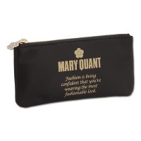MARY QUANT/マリークワント MARY QUANT ゴールドロゴプリント フラットペンケース/508188319