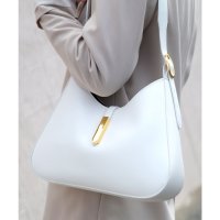 florge/フロージュ florge 【2WAYショルダーストラップ＆ポーチ付】ゴールドスティックワンハンドルホーボーバッグ/ハンドバッグ/500mlペットボトル収納可/508188469