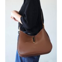 florge/フロージュ florge 【2WAYショルダーストラップ＆ポーチ付】ゴールドスティックワンハンドルホーボーバッグ/ハンドバッグ/500mlペットボトル収納可/508188469