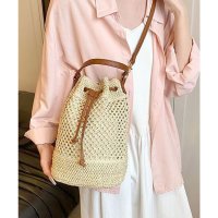florge/フロージュ florge 2WAY カゴ編みレザーライクワンハンドルバッグ/ショルダーバッグ/508188476