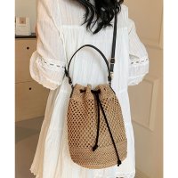 florge/フロージュ florge 2WAY カゴ編みレザーライクワンハンドルバッグ/ショルダーバッグ/508188476