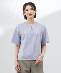 J.PRESS LADIES/【洗える・抗菌防臭・吸水速乾】サッカージャージー ペプラム カットソー/508188529