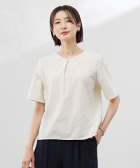 J.PRESS LADIES/【洗える・抗菌防臭・吸水速乾】サッカージャージー ペプラム カットソー/508188529