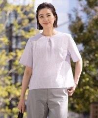 J.PRESS LADIES/【洗える・抗菌防臭・吸水速乾】サッカージャージー ペプラム カットソー/508188529
