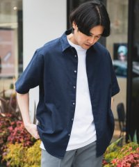 URBAN RESEARCH DOORS/ヘンプコットン レギュラーカラーシャツ/508188620
