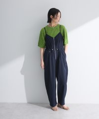 Green Parks/グリーン パークス Green Parks ZIP付きドロストコクーンサロペット/508188819