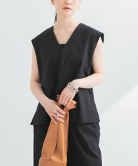 URBAN RESEARCH/リネン混Vネックブラウス/508188905