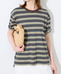 SLOBE IENA/マルチボーダーTEE/508188967