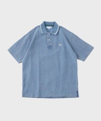 B.C STOCK/【LACOSTE / ラコステ】配色リブニットインディゴポロシャツ/508189206