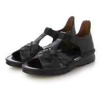 Milla Sports/ミラスポーツ Milla sports 4E 軽量 ふかふか ASWソール メッシュデザインレザー コンフォート サンダル/508189231