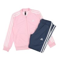 adidas/アディダス adidas ジュニア ジャージ上下セット エッセンシャルズ スリーストライプス トラックスーツ IS2637/508189234
