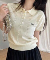 Girly Doll/ガーリードール Girly Doll ポロニット セーター【韓国ファッション】/508189271