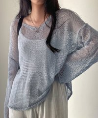 Girly Doll/ガーリードール Girly Doll シアープルオーバー【韓国ファッション】【春夏新商品】/508189295