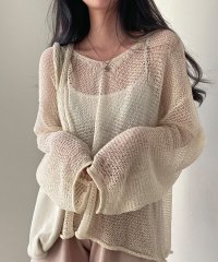 Girly Doll/ガーリードール Girly Doll シアープルオーバー【韓国ファッション】【春夏新商品】/508189295