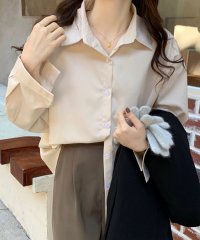 Girly Doll/ガーリードール Girly Doll オーバーサイズシャツ【韓国ファッション】/508189298