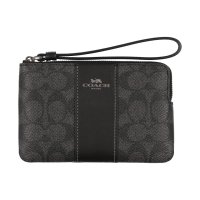 COACH/コーチ COACH ポーチ CW854 コーナー ジップ リストレット シグネチャー ストライプ レディース/508189324