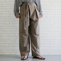 aquagarage/アクアガレージ aquagarage ウエストリボンアシンメトリータックパンツレディース 春 夏 秋 M L/508189337