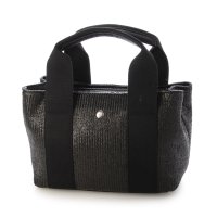 cache cache/カシュカシュ cache cache 雑材風テープハンドルパーテーショントート/508189635