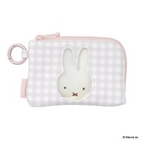 cinemacollection/シネマコレクション cinemacollection ミッフィー 定期入れ コイン＆パスケース BRUNA PLAID ピンク ディックブルーナ エフエービージ/508189729
