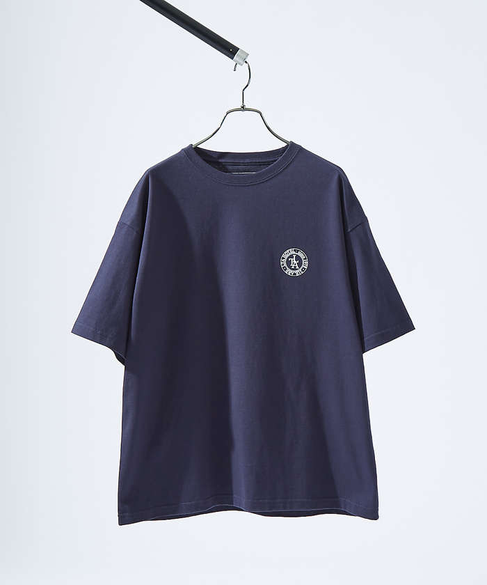 バックプリント グラフィック 半袖Tシャツ/オーバーサイズ/LE TRIO AB バックプリント グラフィック 半袖Tシャツ / オーバーサイズ