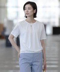 J.PRESS LADIES/【洗える】ミラノ風天竺シアー カットソー/508190100