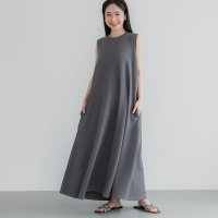 coca/コカ coca エンボス加工マキシ丈ノースリーブワンピース/504683293