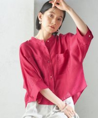 SHIPS WOMEN/〈手洗い可能〉シルク混 シアー 羽織 シャツ/506014235