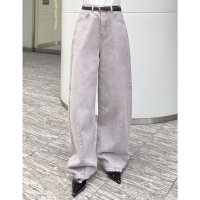 Re:EDIT/リエディ Re:EDIT ウォッシュ加工コットンツイルカーブパンツ/507416795