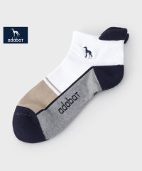 adabat/【新レーベル ADABAT NAVY】カラーブロックベリーショートソックス/507937798