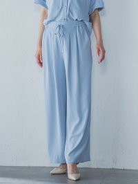 LAUTREAMONT/ロートレアモン LAUTREAMONT キレイ×リラックス アムンゼンワイドパンツ≪洗濯機で洗える≫/508050416