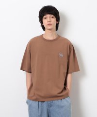 Purple & Yellow/サークルロゴミニ刺繍半袖Ｔシャツ/508115490