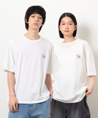 Purple & Yellow/サークルロゴミニ刺繍半袖Ｔシャツ/508115490