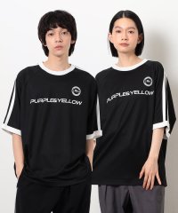 Purple & Yellow/メッシュラグランゲームＴシャツ/508115493