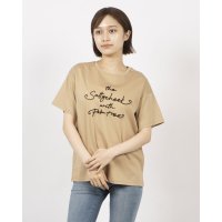 BRODIAEA/ブローディア BRODIAEA 歯ブラシ加工刺繍Tシャツ 半袖カットソー/508133983