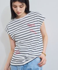 VIS/フレンチスリーブロゴアソートTシャツ/508154122