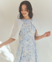 TO BE CHIC/アイレット透かし編み ニットボレロ/508162609