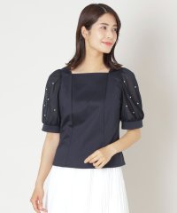 TO BE CHIC/ドットパールスリーブ カットソー/508162619