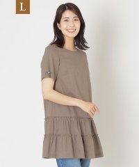 TO BE CHIC(L SIZE)/【L】ウェーブローン ティアードチュニック/508162642