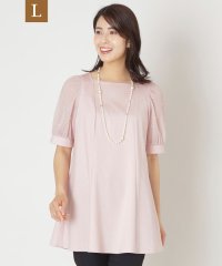 TO BE CHIC(L SIZE)/【L】ドットパールスリーブ チュニック/508162656