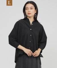 エヴェックス バイ クリツィア　Lサイズ/【L】【接触冷感】【UV対策】【ウォッシャブル】リネンライクタンブラーショートブラウス/508166778